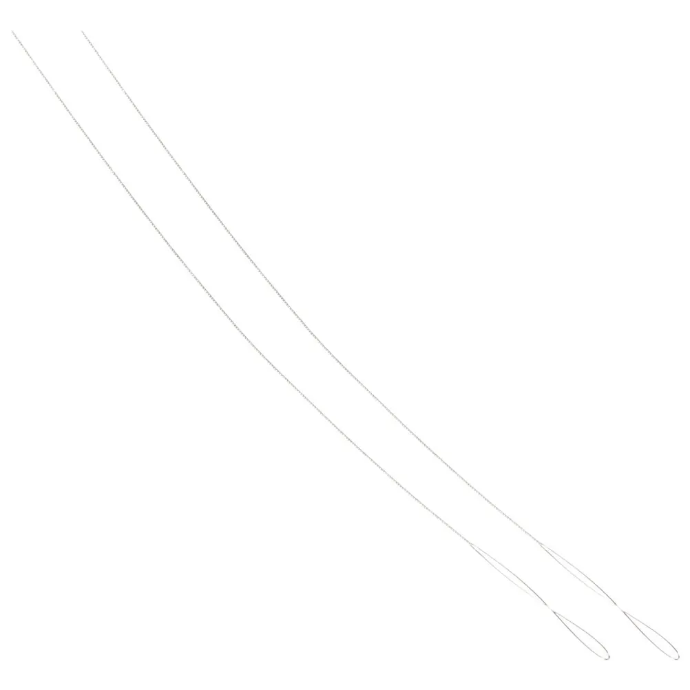 

2pcs Needles Beading Needle Tools Big Eye Bead Spinner Iron for Jewelry Making Bracelets DIY Projects