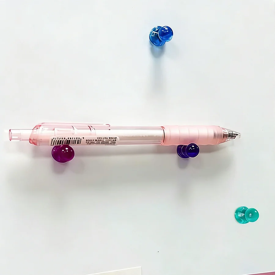 10/30/50pcs Transparent Color Pushpin Magnet, Suitable For Refrigerator Whiteboard Office School