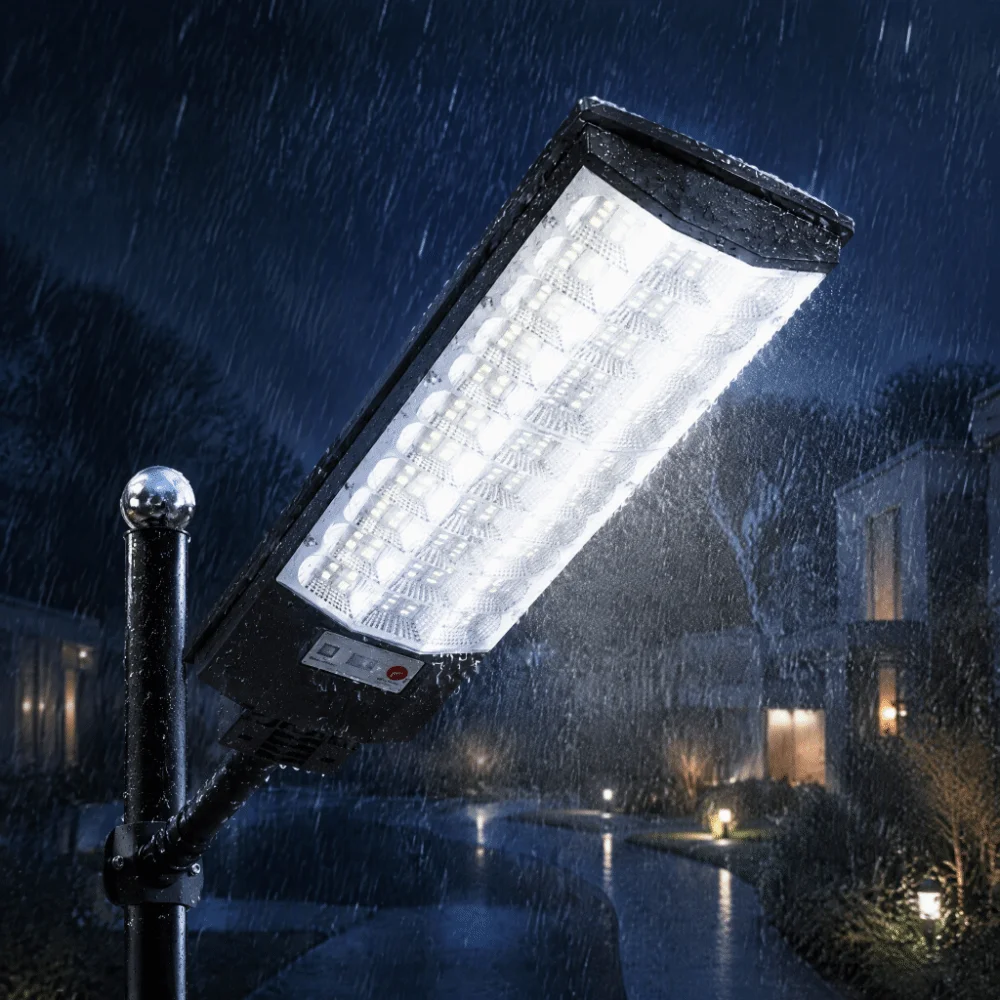 Waterproof Integrated Solar Street Light Smart Motion Sensor Intelligent Motion Detection Solar Security Light Motion Sensor