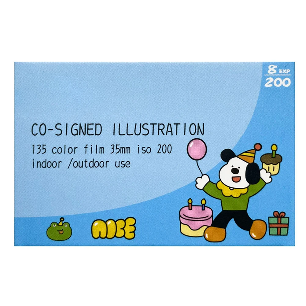 8 أوراق 35 مللي متر فيلم ملون فيلم سلبي ملون ISO 200 نطاق تعريض واسع طباعة الألوان فيلم الكاميرا فيلم سلبي ل 135 كاميرا