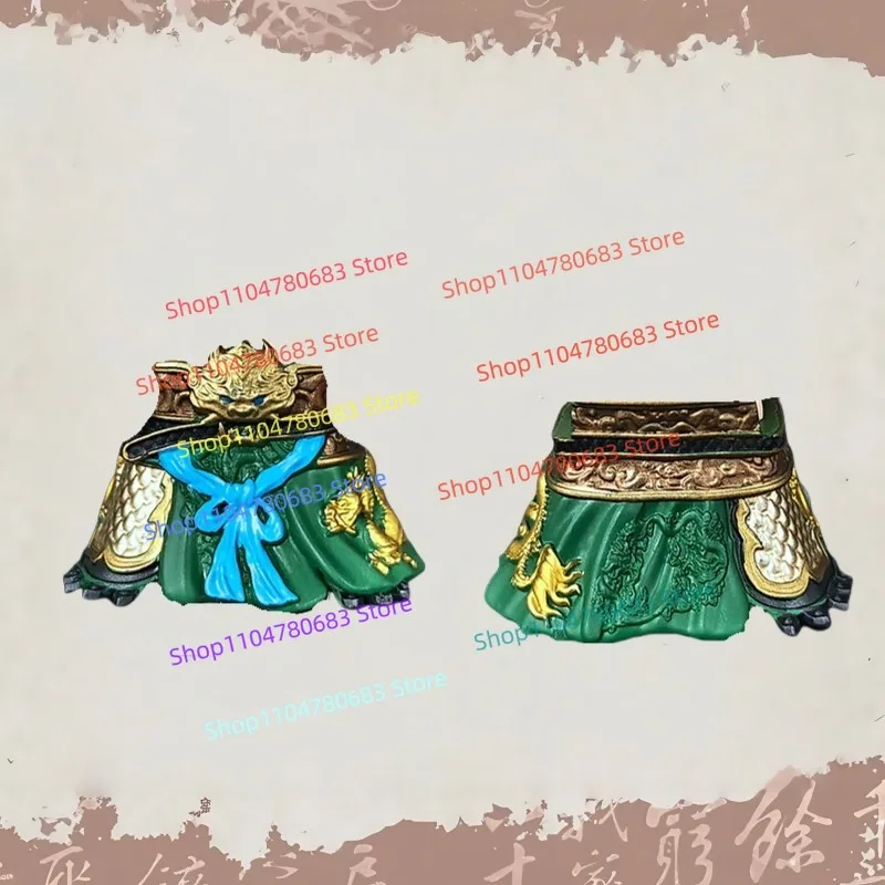 MOC اللبنات شخصية صغيرة ثلاث ممالك غوان يو درع اكسسوارات الأطفال تمثال هواية لعبة الأولاد المفضلة