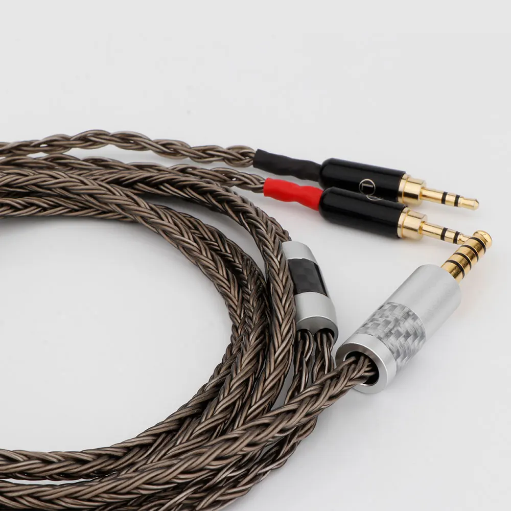 

16 Cores 4.4mm Headphone Cable For Hifiman He6 v1 v2 He 500 560 Edx 300 400 I 1000 He400i he1000 for NW-WM1Z PHA-2A, SONY WM1A