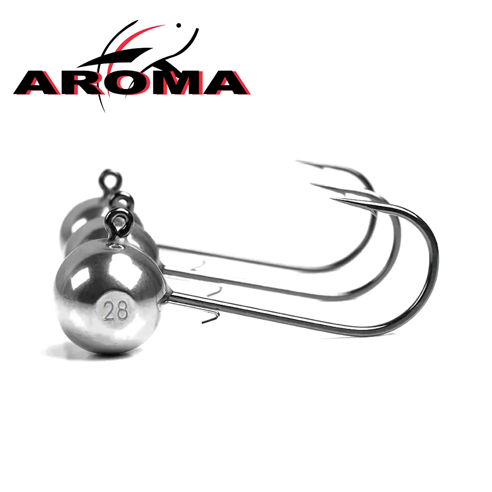 

Tungsten Jig Head 1.8g 2.7g 3.5g 5.3g 7g Ajing Finesse Micro Hook 3/4/5pcs Tungsten Fishing Hooks Worm Hook for Soft Lure