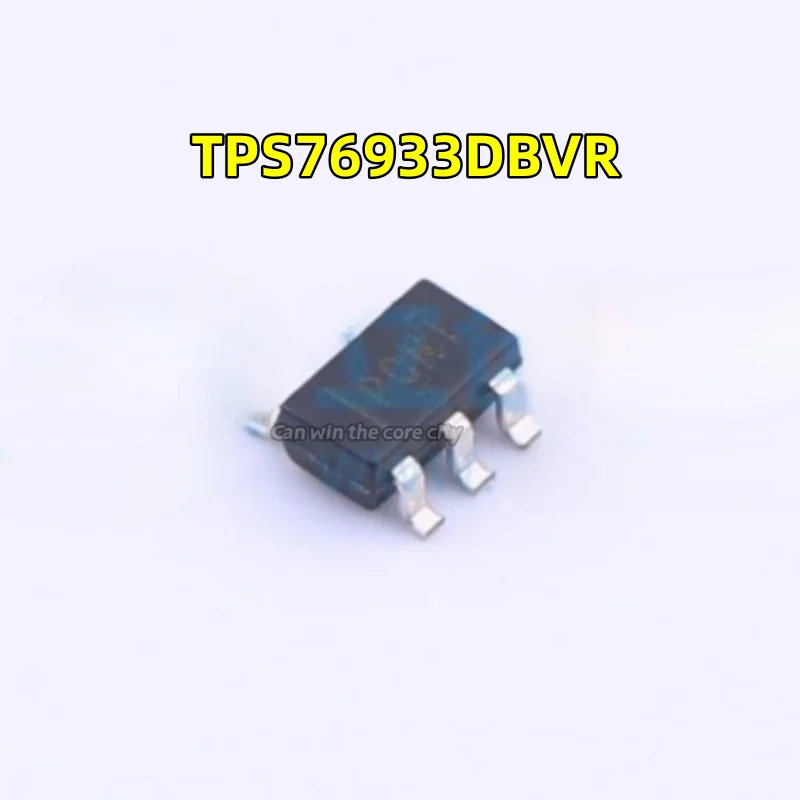 

100 PCS / LOT New TPS76933DBVR TPS76933 screen screen PCNI, low voltage regulator package SOT 23-5