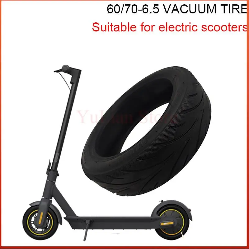 

10x2.50-6.5 Off-road Tubeless Tire Explosion Proof for 10-inch Scooter Universal 60/70-6.5 Tyre Wear-resistant Parts