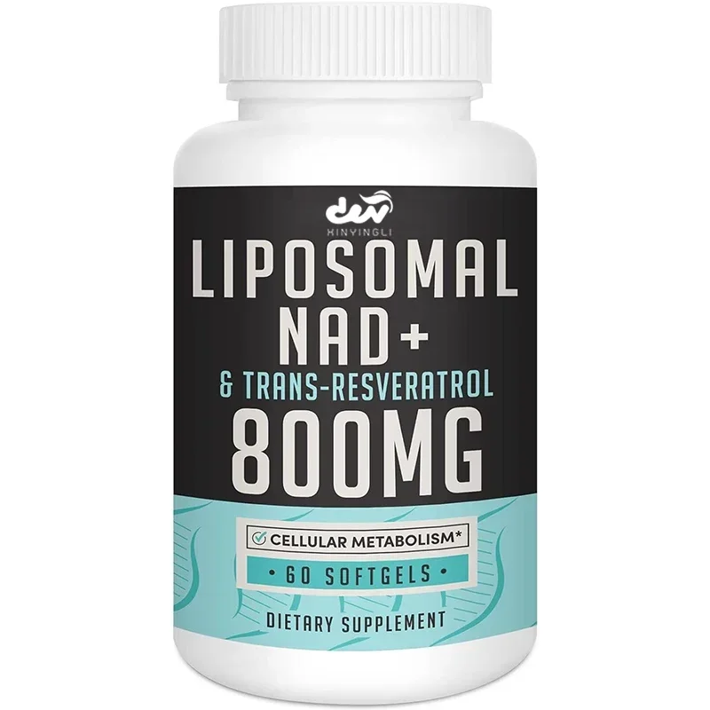 Advanced Liposomal NAD+ 300mg with Resveratrol - Maximum Absorption Anti-Aging & Cellular Renewal Formula
