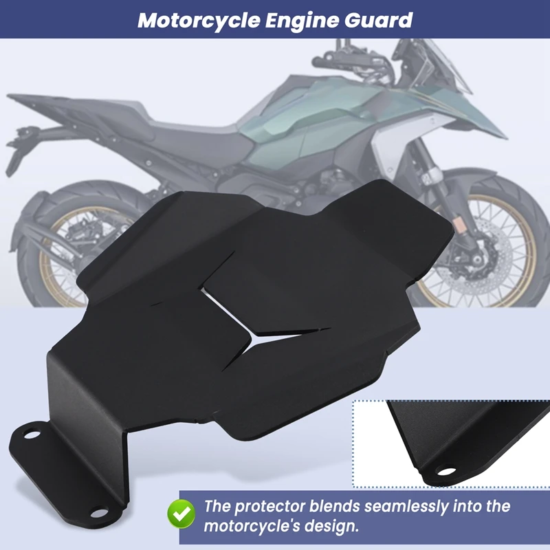 Motorcycle Accessories Engine Housing Guard Protector Cover For BMW R1300GS R1300 R 1300 GS Adventure 2023 2024 image 2