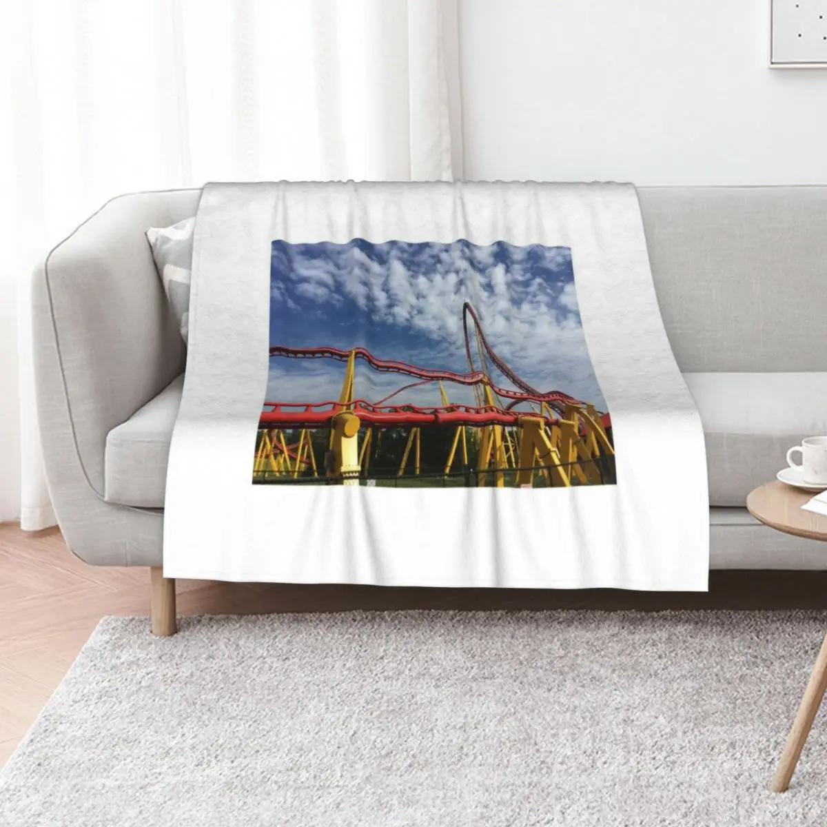 Intimidator 305 Premium Scoop T-Shirt Throw Blanket Plaid warm winter Tourist Shaggy bed plaid Beach Blankets