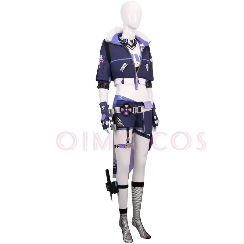 Silver Wolf Cosplay Costume Honkai Star Rail Carnival Uniform Wig Anime Halloween Costumes Women Game