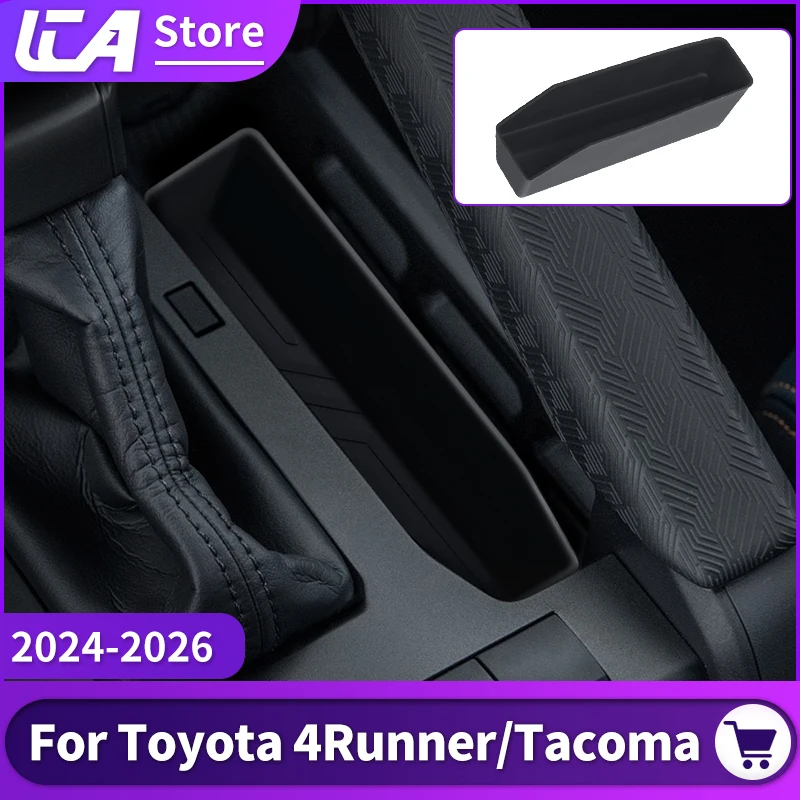 

For Toyota 2024 2025 2026 4Runner Tacoma Central Control Silicone Storage Dust-Proof Pad Car Interior Protective Accessories