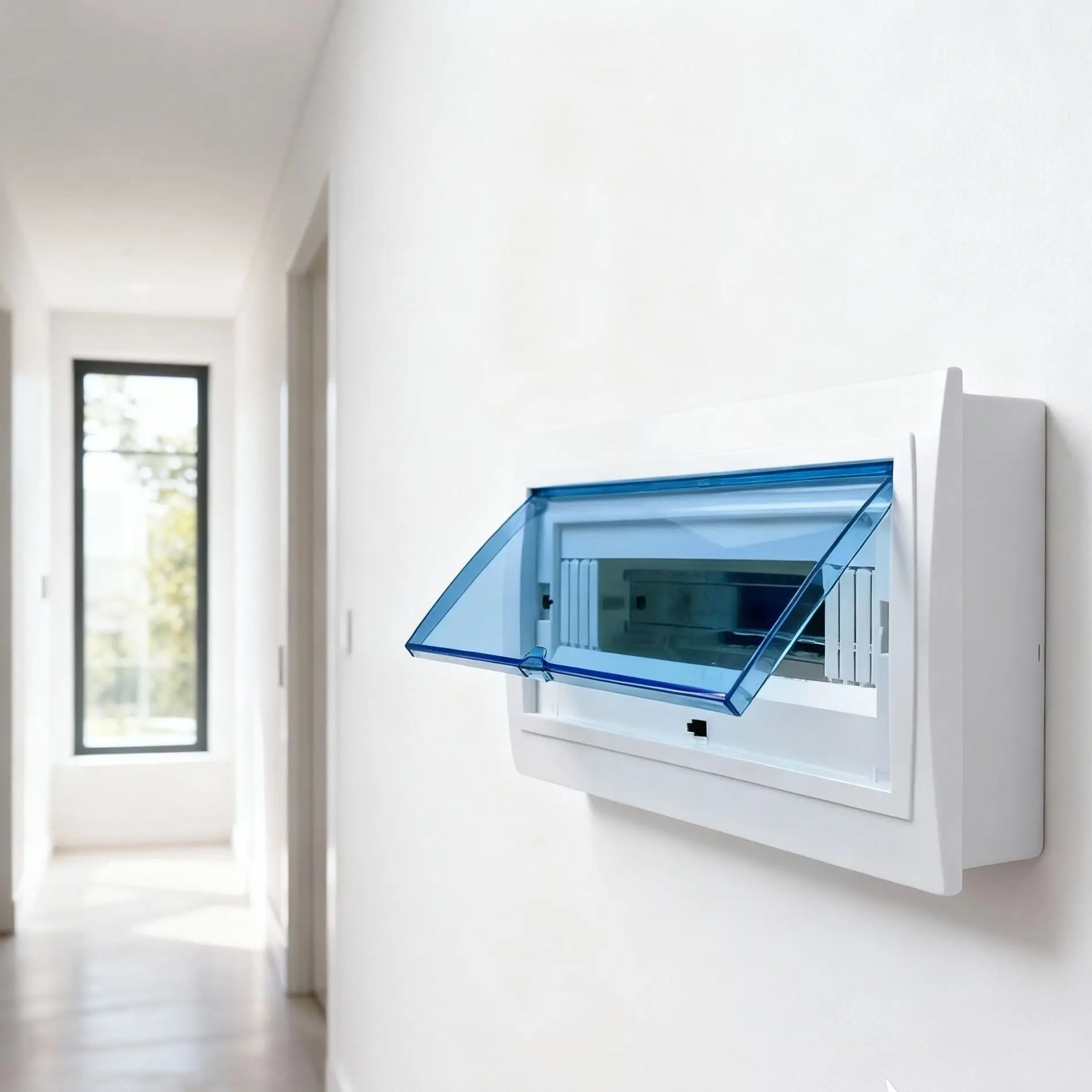 DONGYI Home Electrical Adjustable HT Series Distribution Box PC Plastic &Metal Outdoor Plastic Waterproof Distribution Box