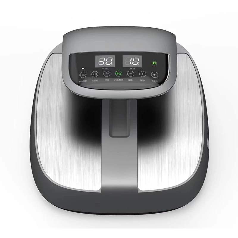 2026 New Terahertz Foot Massager Plasma Sterilization Red Blue Light 2-in-1 Foot Spa Massage Machine