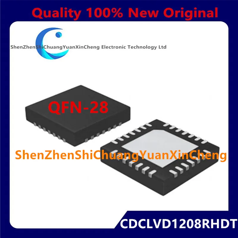 

1-10 шт. 100% новый CDCLVD1208RHDT CDCLVD1208RHD CDCLVD1208 VQFN-28 Чипсет IC CLK БУФЕР 2:8 800 МГц 28VQFN