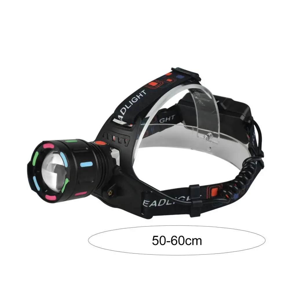 30W LED Rechargeable Headlight 1200 Lumens Super Bright 4 Modes Adjustable Waterproof Lightweight Night Fishing Running Headlamp