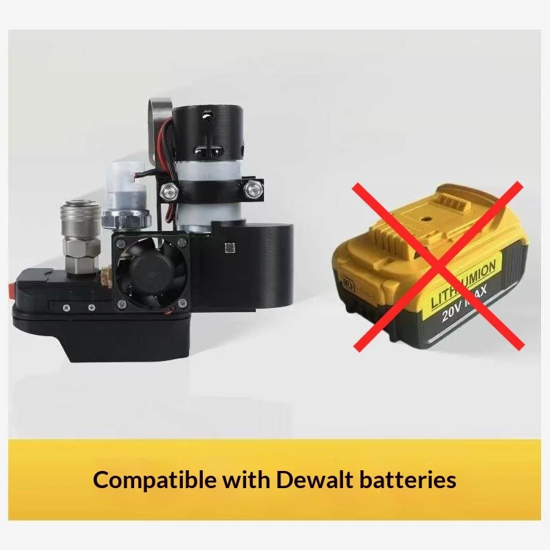 Lithium-elektrische luchtcompressor Mini-pomp Gereedschap Houtbewerking Industrieel gebruik