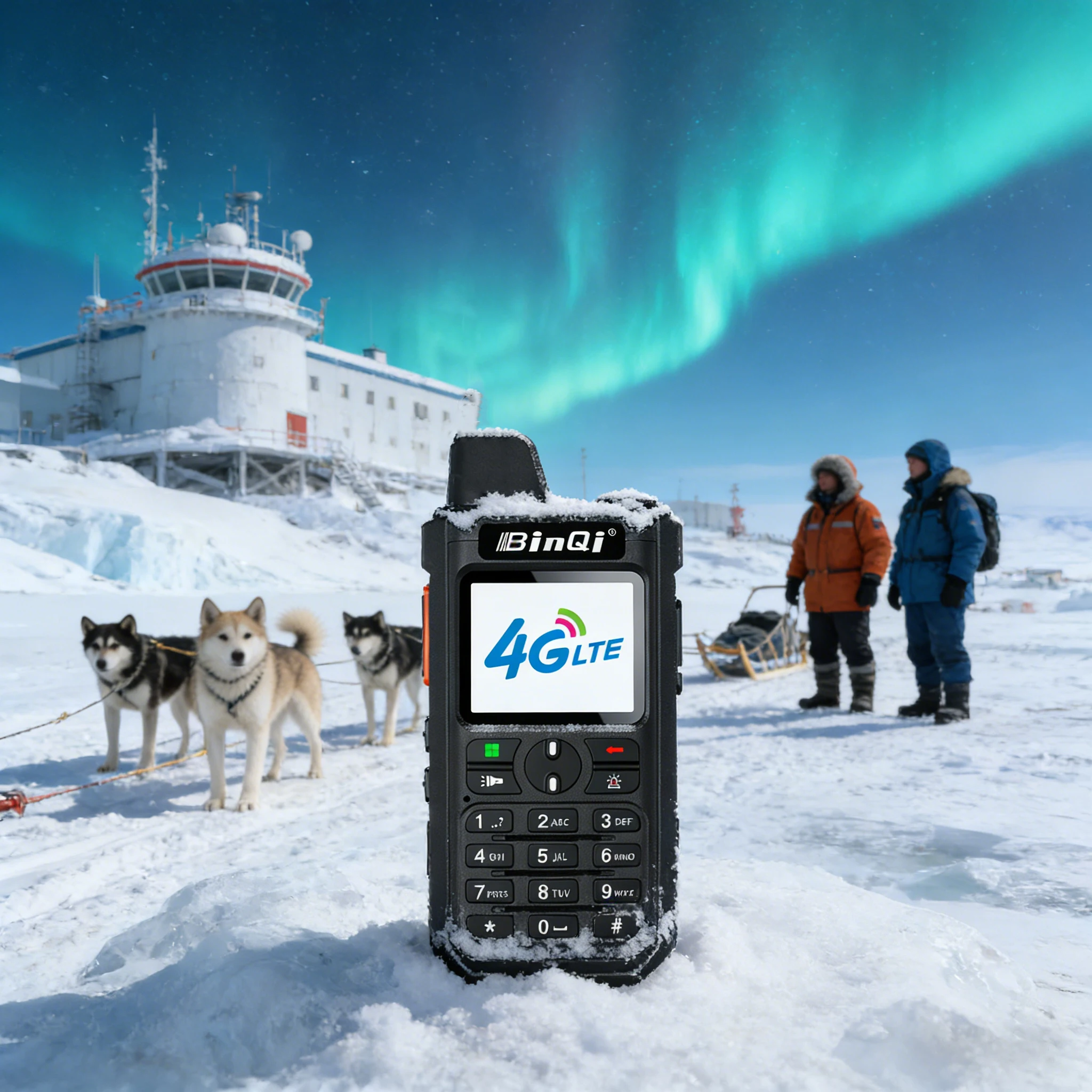 Handheld Long Range Walkie Talkie Two-Way Radio 5000km SIM Card Communication Global