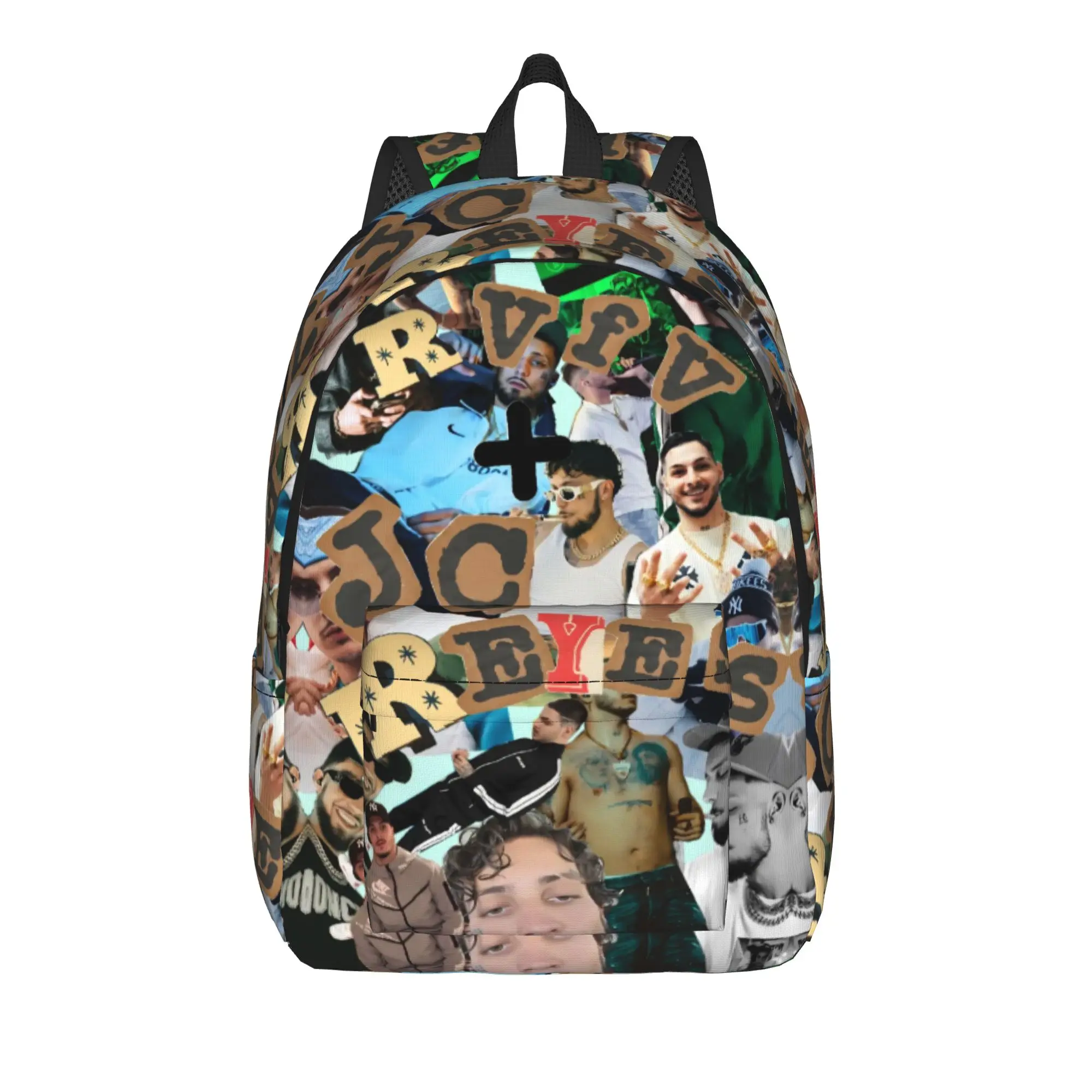 Backpack Rapper Jc Reyes Album Travel Backpacks Female Designer Pattern High School Bags Pretty Rucksack