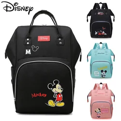 Disney Minnie Mickey Design Windel Baby Tasche Wasserdichte Mom Rucksack Reise Multifunktionale Mutterschaft Große Kapazität Kinderwagen Tasche