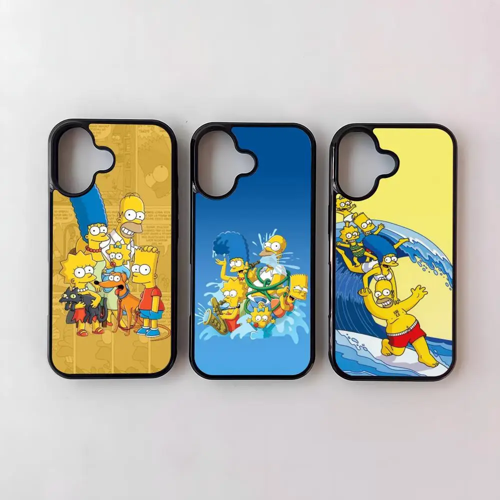 Anime S-Simpsons Phone Case For SAMSUNG Galaxy S26 S25 S24 S23 S22 S21 S20 FE Plus Ultra Cover