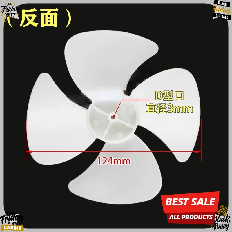 Applicable to For Midea Microwave Oven Motor Cooling Fan Blade