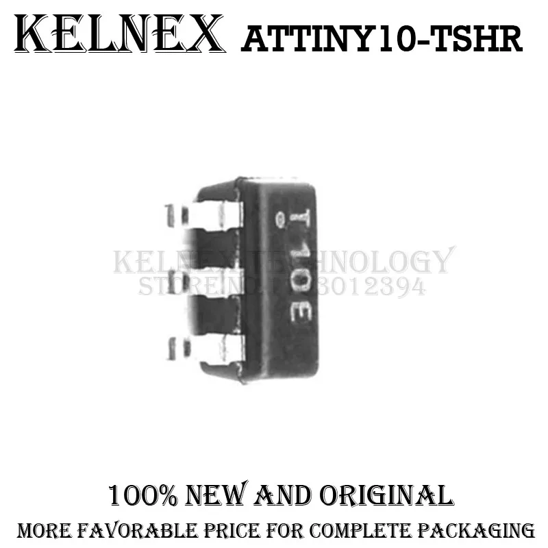 5pcs Chipset de ATTINY10-TSHR ATTINY10 T10E T10H1 100% nuevo, sot23-6