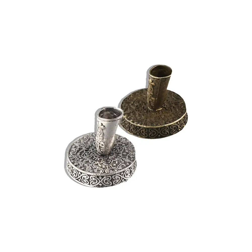 الهدايا اللوازم المدرسية المستديرة الفولاذ المقاوم للصدأ منظم مكتب ريشة القلم حامل حامل قلم حبر منظم حامل قلم مستدير #5