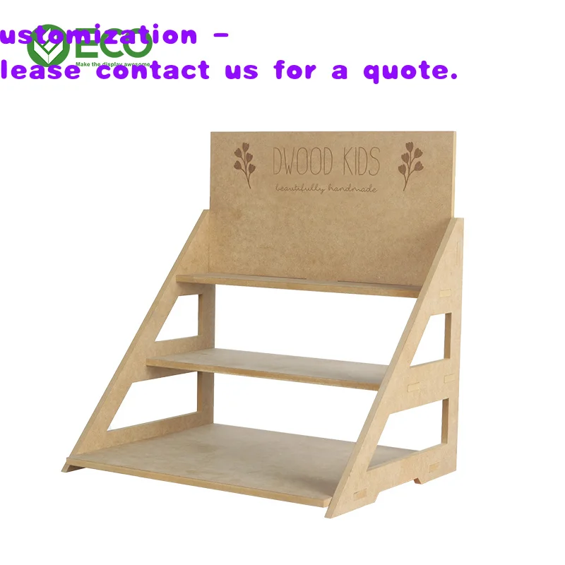 custom.Hot Selling Supermarket Counter Jewelry Display Stand Wooden Display Rack