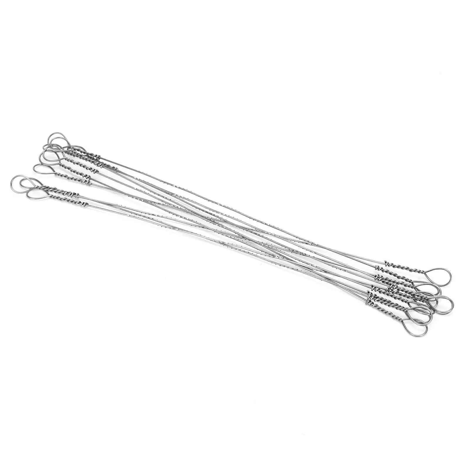 High Carbon Steel Mini Wire Saw Blades Set 150mm 10Pcs Cutting Tool for Woodwork DIY Projects