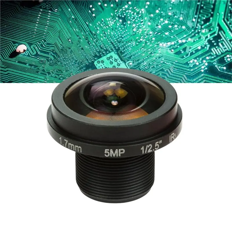 ABJF-M25170H12 For Arducam 5MP LN007 M12 Mount Ultra-Wide Angle Fisheye Camera Lens 1/2.5