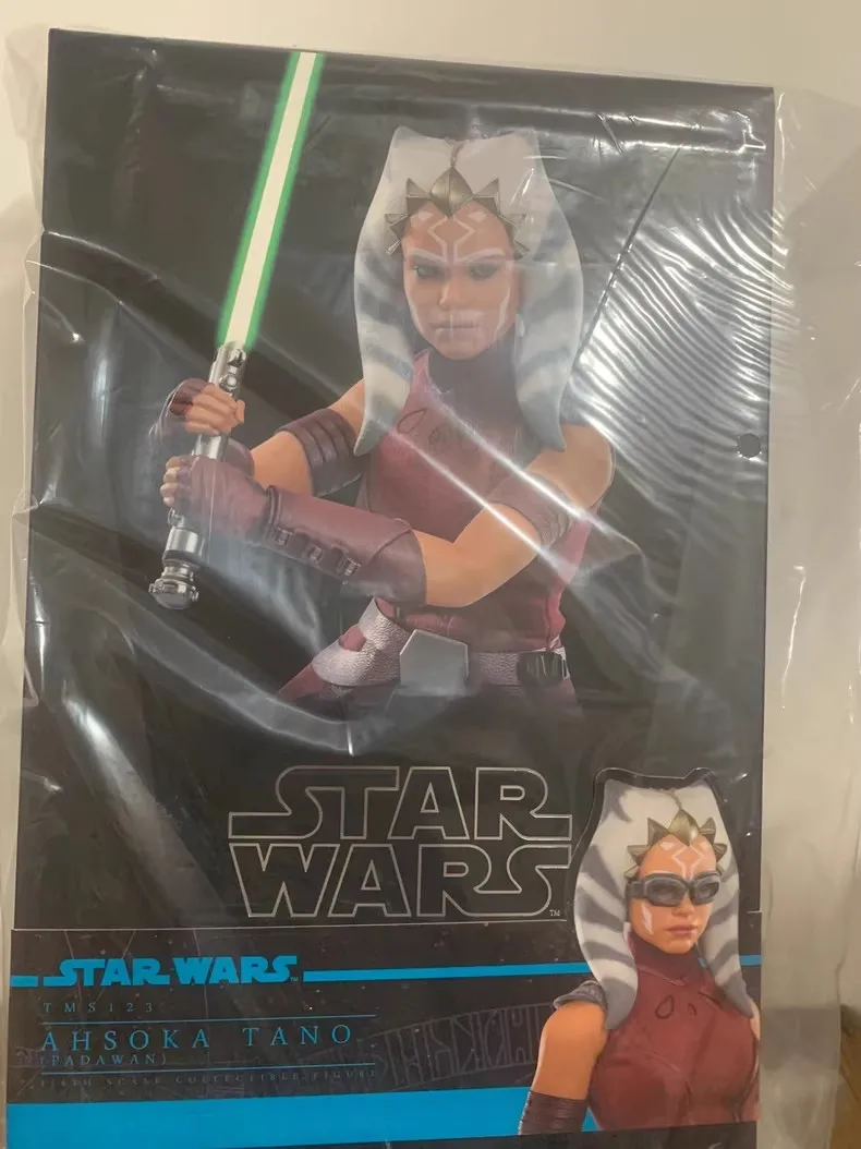 

Коллекционная фигурка HotToys HT TMS123 1/6 Асока Тано из Star Wars: Падаман, женщина-солдат, 12 дюймов, модель, подарок