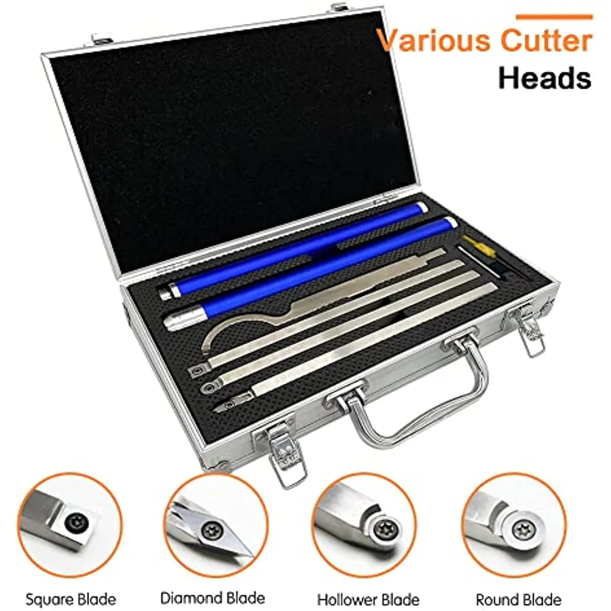 

Carbide Tipped Wood Turning tools set Latest Lathe Rougher Finisher Swan Neck Hollowing Tools with Diamond Round Carbide Inserts