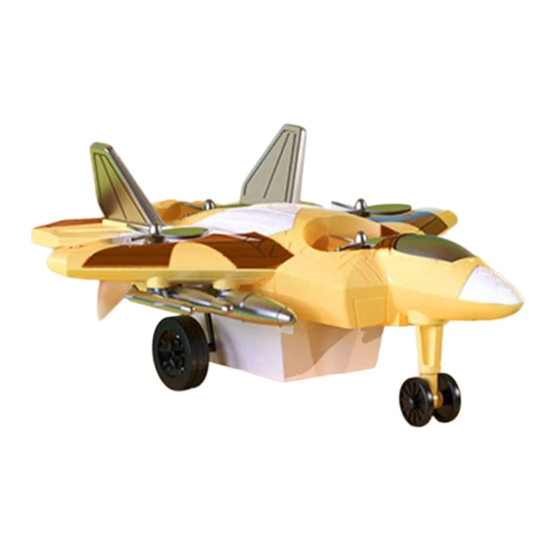 Toy Aircraft Pull Back Aircraft for Lovely Kids Inertial Infant Birthday Baby Shower Gift Friction Powered Aircraft