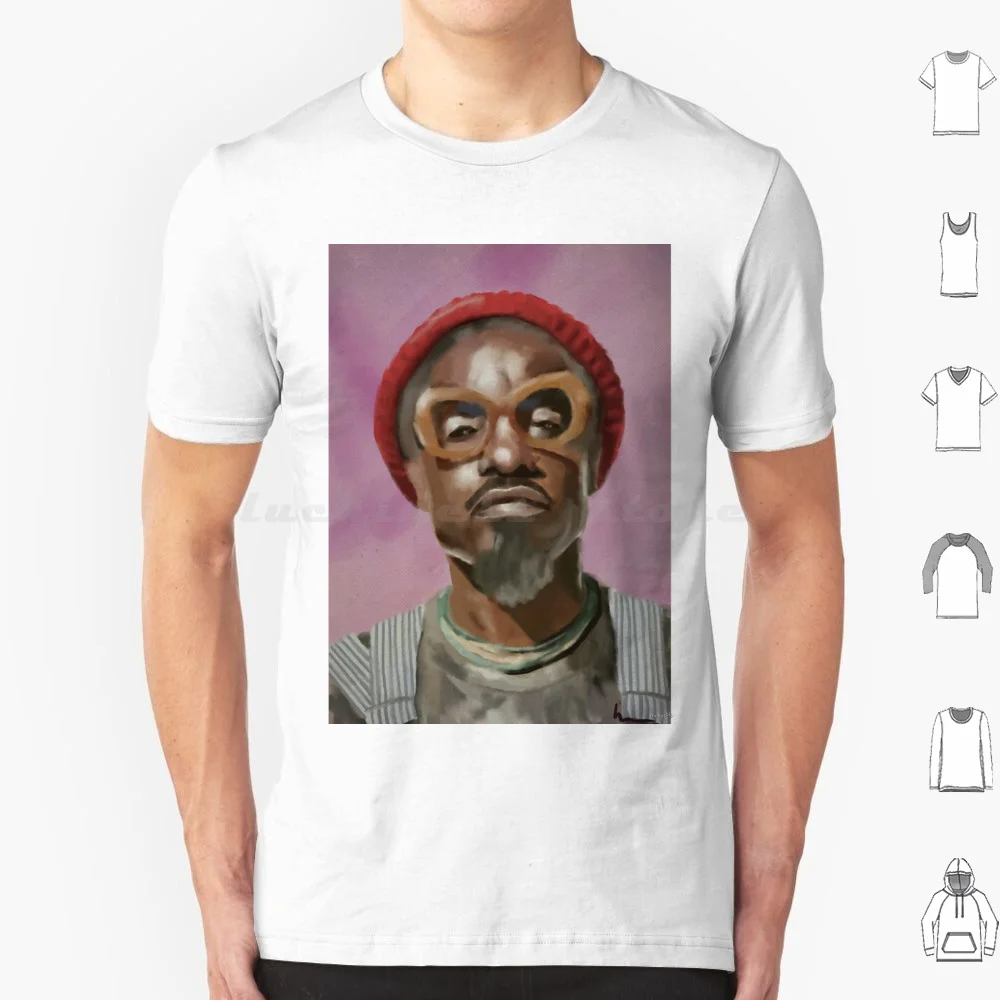 Andre 3000 T Shirt Big Size 100% Cotton Andre 3000 Hiphop Art Music Portrait