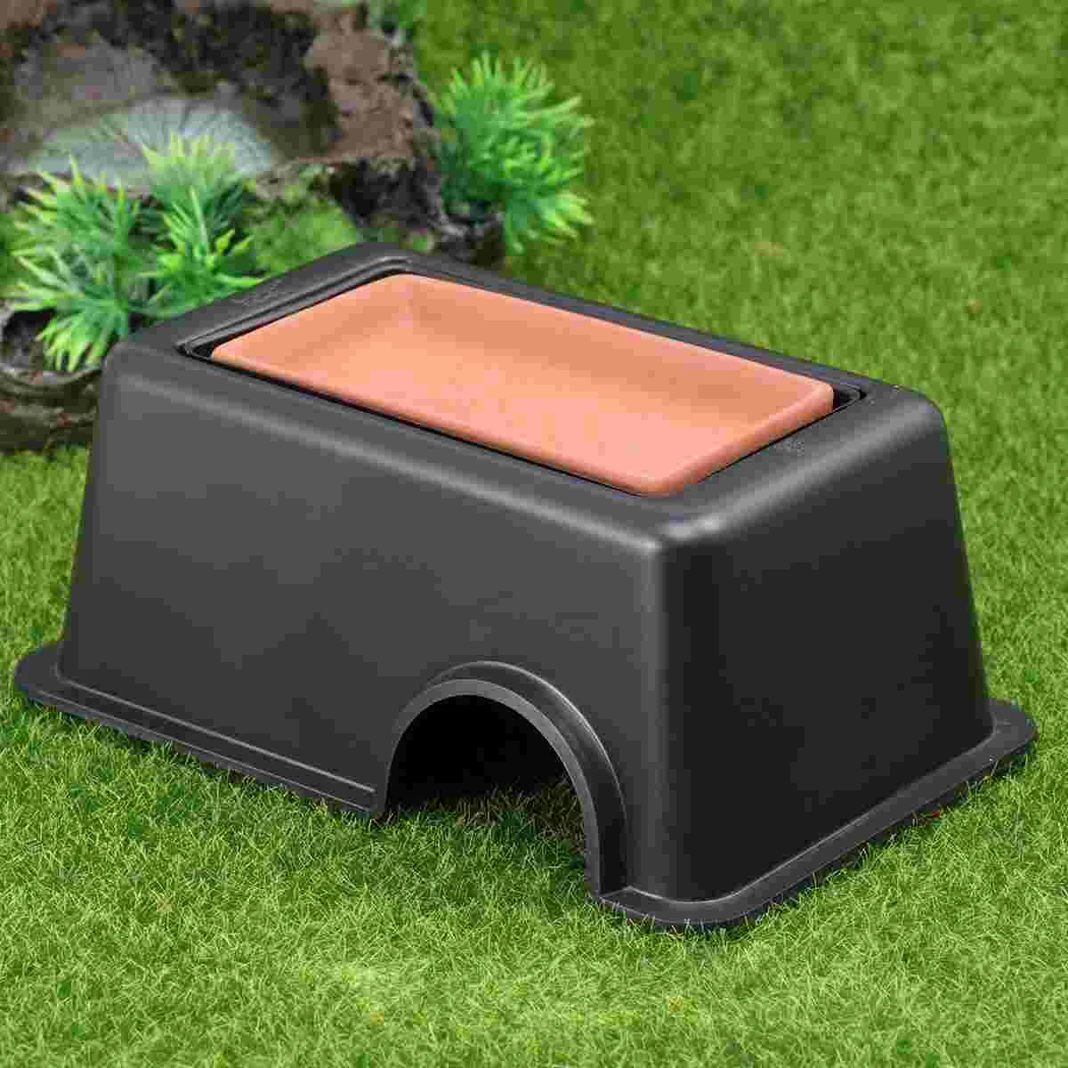 

Reptile Hide Rest Cave Pet Habitat Humidifying Nest Pet Supplies for Reptile (Humidifying Style) reptile nest