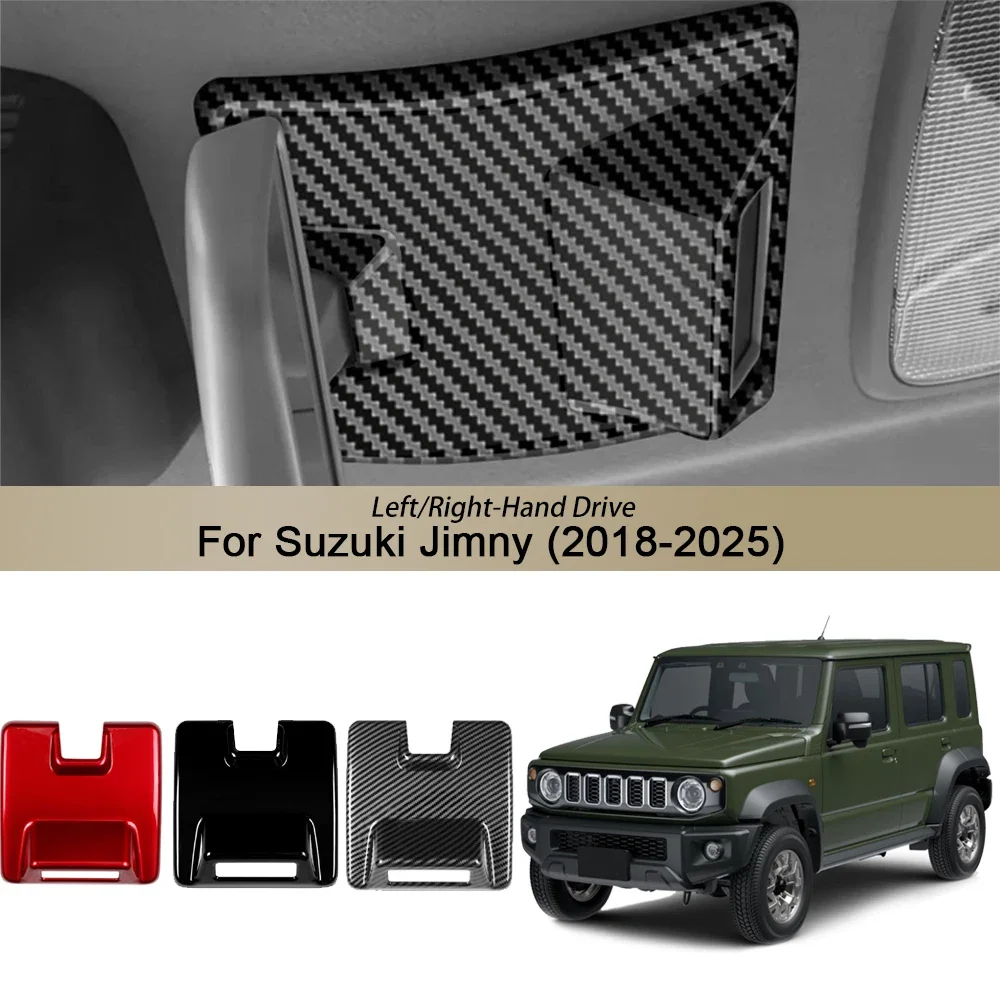 For Suzuki Jimny 2018-2025 Car Seat Safety belt inspection light patch panel ABS Protective Cover Trim Auto Interior Accessories