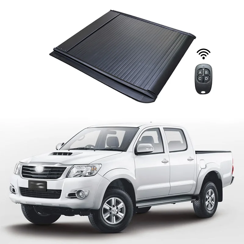 4x4 Pickup Great Wall Gwm Cannon Hard Aluminium Retractable Roller Lid Electric Tonneau Cover For Toyota Hilux