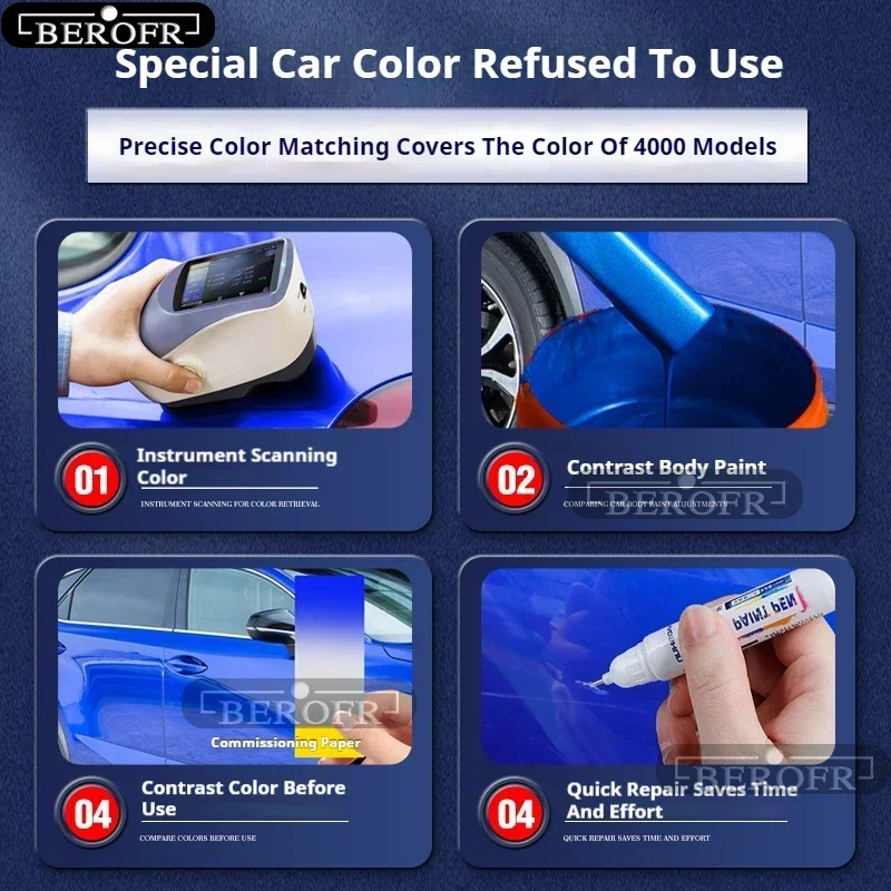 Paint Pen Supplies Modification Accessories Car Paint Scratch Repair Car Scratch Remover Paint Repair Set For Ford Ranger