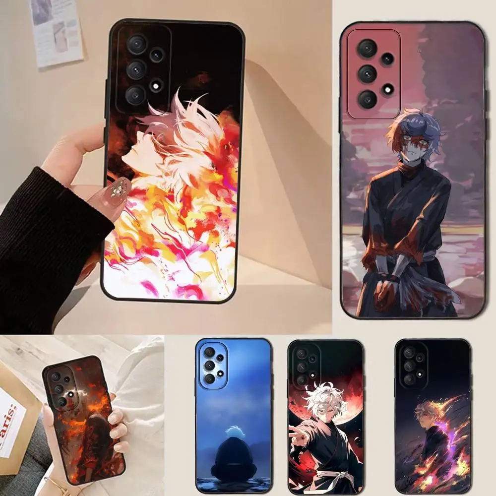 

Hell-S Paradise Jigokuraku Phone Case For Samsung Galaxy A13,A21s,A22,A31,A32,A52,A53,A71,A80,Soft Black Shell