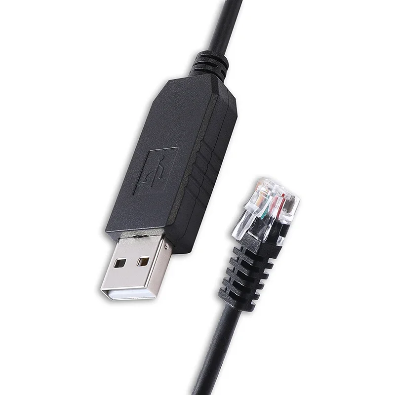 Cable de consola USB RS232 serie a RJ11 6P6C con Prolific PL2303GT para Meade LX200GPS Compatible con # 507 Cable de puerto RS232 LX200