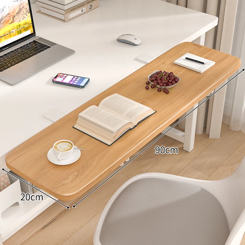 Raw wood board 90*20 + white bracket