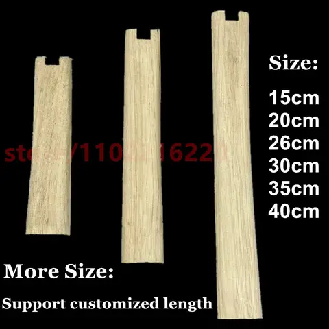 High Quality HandMade Hardwood Wood Tsuka Handle For Japanese Sword Samurai Katana DIY Fittings Support Customized Length