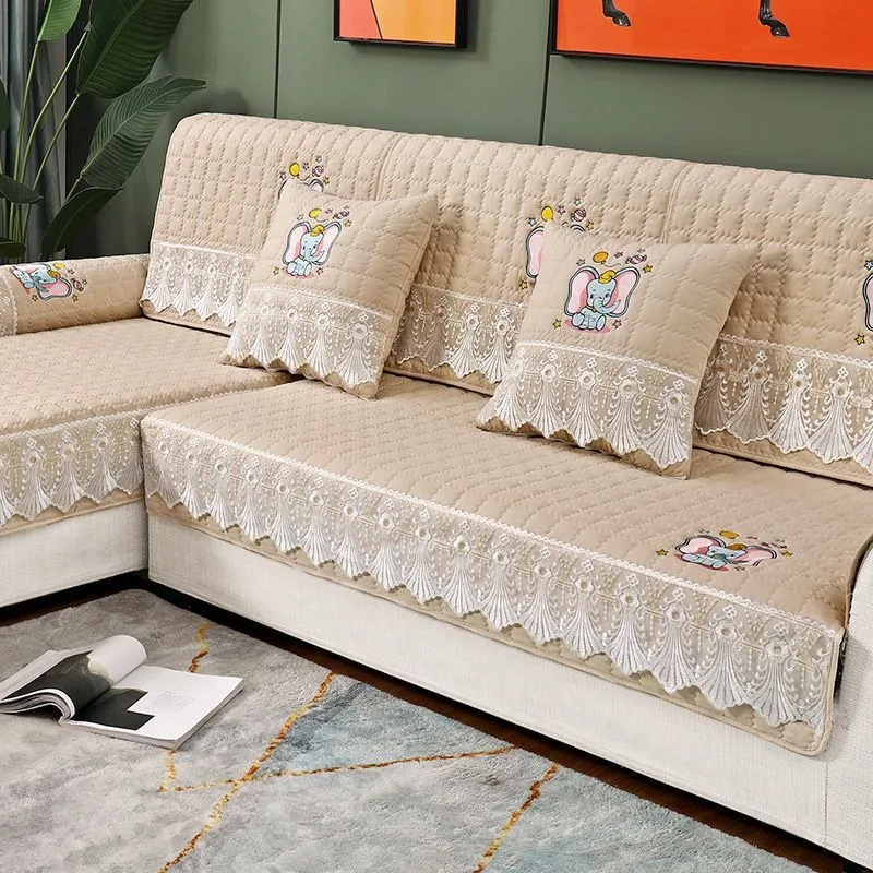 Four Season Corner Sofa Cushion Plaid Non-slip Sofa Cover Protector Chaise Couch Cover 1/2/3/4-seater Sofá Towel for Living Room