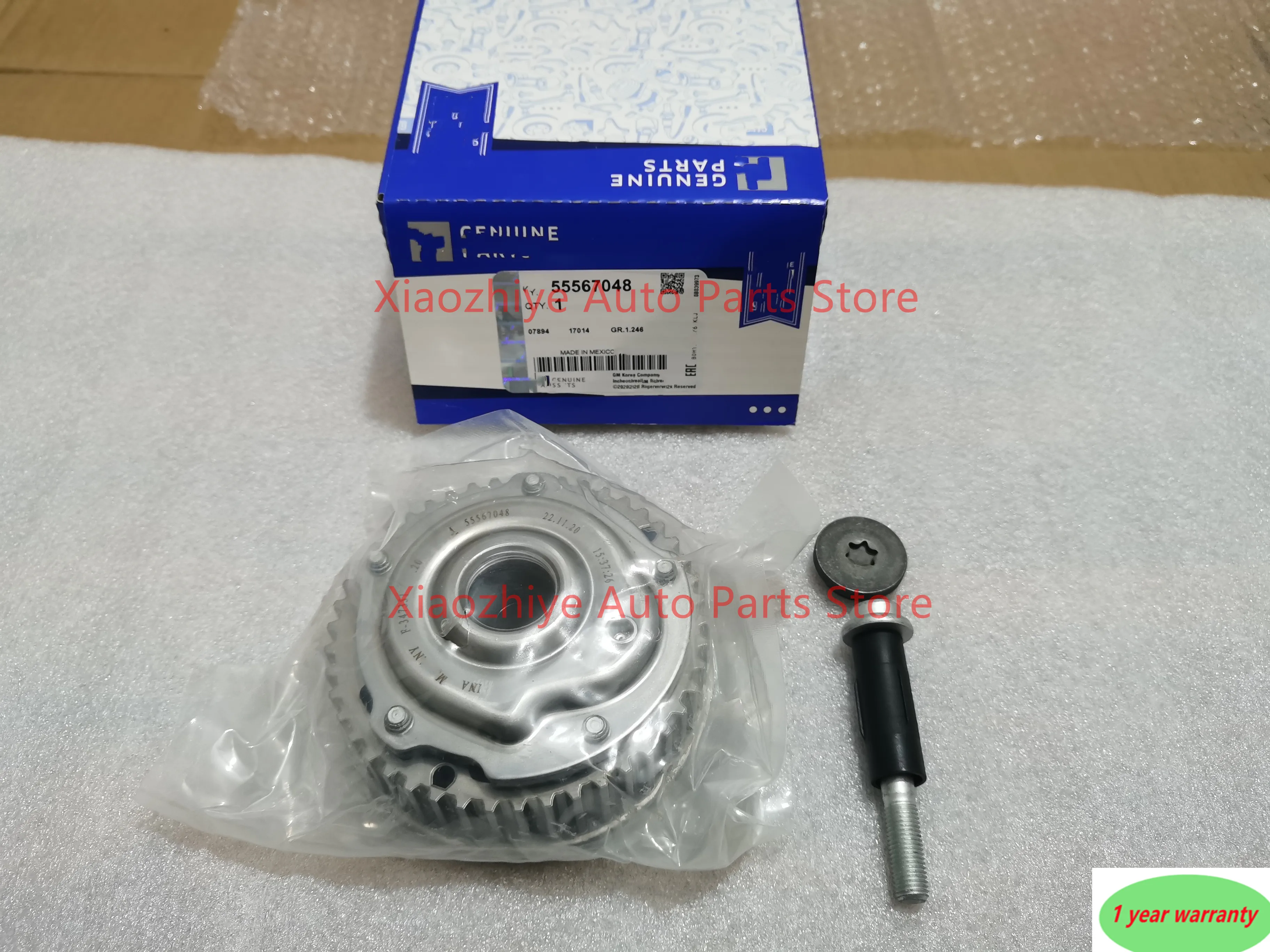1 par Intake Exhaust Engine Timing Camshaft Cam Gear 55567048 55568386 For Chevrolet- Aveo Cruze Sonic Opel Vauxhall Astra image 2