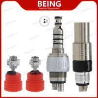 BEING Dental High Speed Turbine Quick Coupling 4 Hole Replacement Cartridge / Spare Rotor For KaVo NSK Quick Handpiece