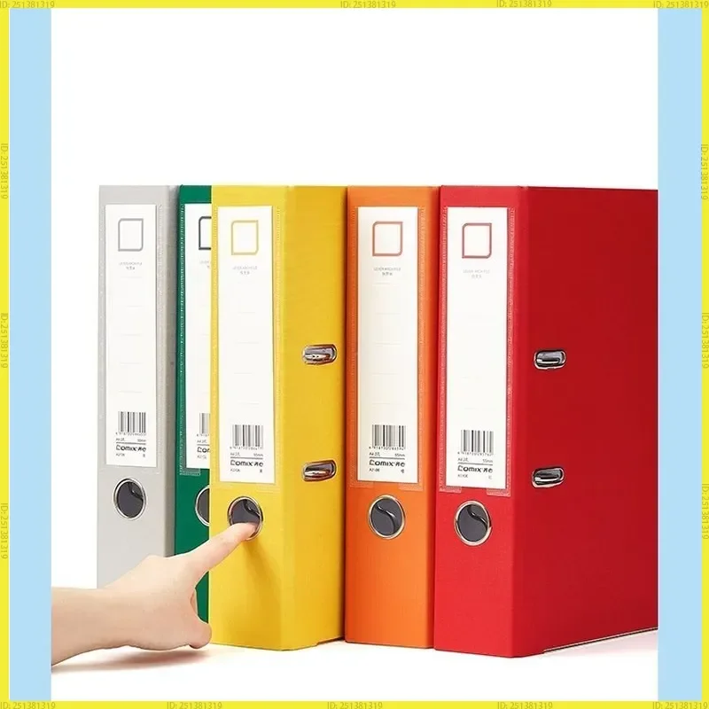 Multicolor A4 Lever Arch File Folder Large Ring Binder Document Organizer Office Storage Supplies