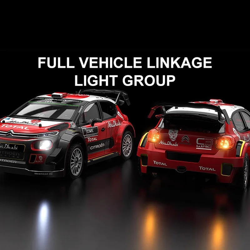 

Новый 7303 Радиоуправляемый автомобиль 1/7 Полномасштабный бесщеточный гоночный автомобиль с дистанционным управлением C3 Моделирование Citroen Высокоскоростной внедорожник Игрушечный радиоуправляемый автомобиль