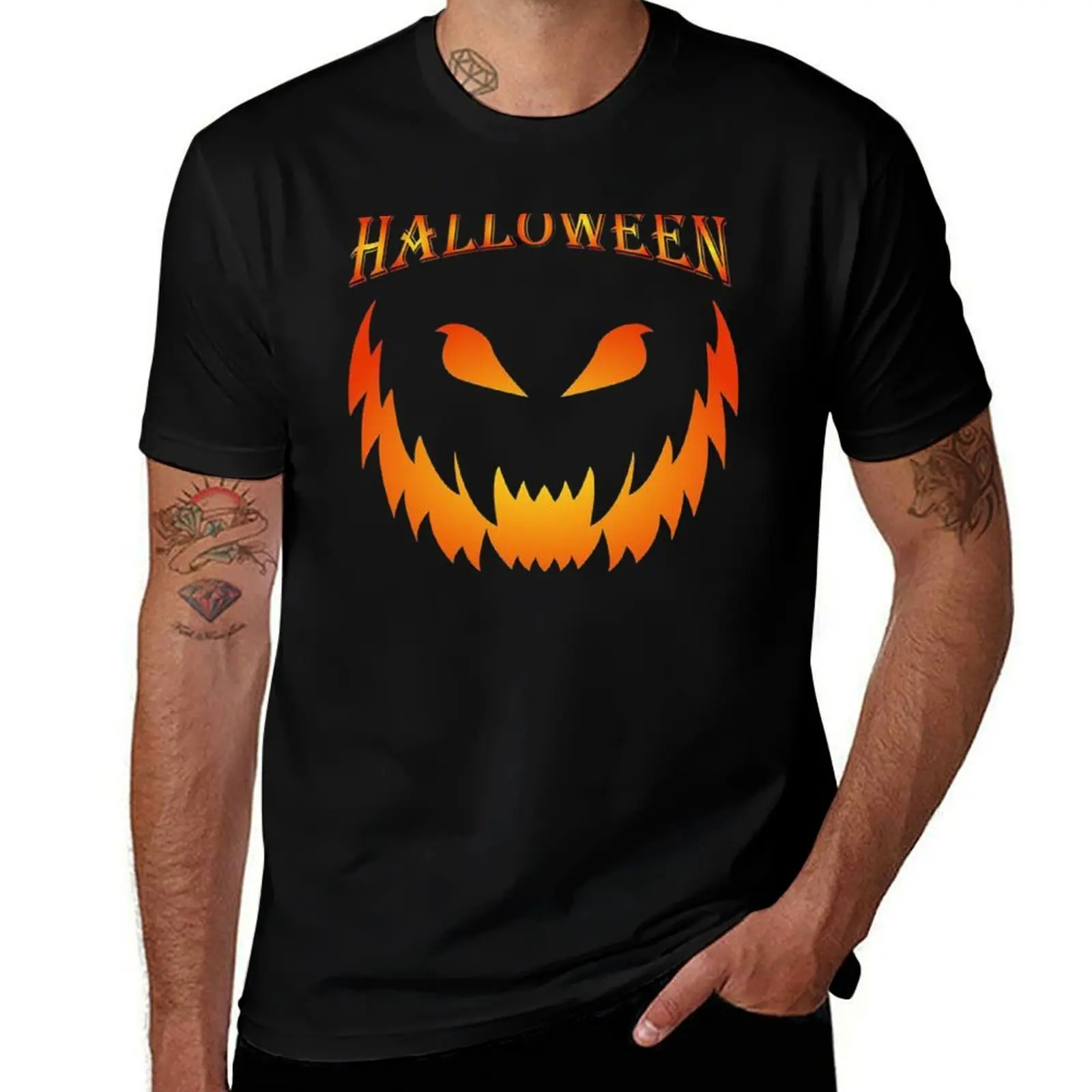 happy halloween Cute halloween gift for kids, kid siblings T-Shirt Casual Fashion Print Tee Top T-Shirt