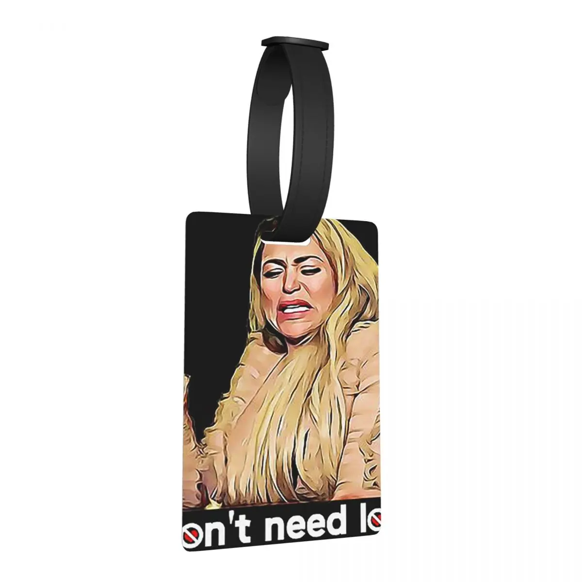 ربطة 90 يومًا - دارسي لا تحتاج إلى علامات الأمتعة الحب حقيبة سفر عصرية للأمتعة الصعود علامة التسمية حامل معرف اسم العنوان #1