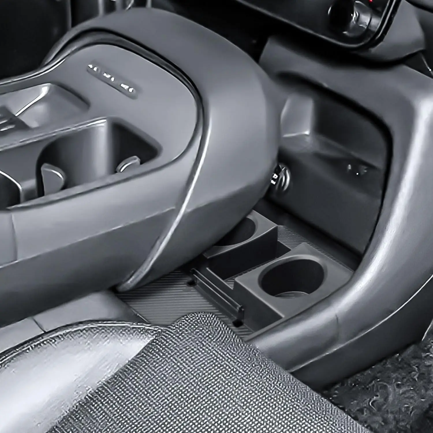 

TACOBRO Подстаканник на центральной консоли для аксессуаров Hyundai Palisade 2026, органайзер на центральной консоли, подлокотник, нижний поднос для напитков