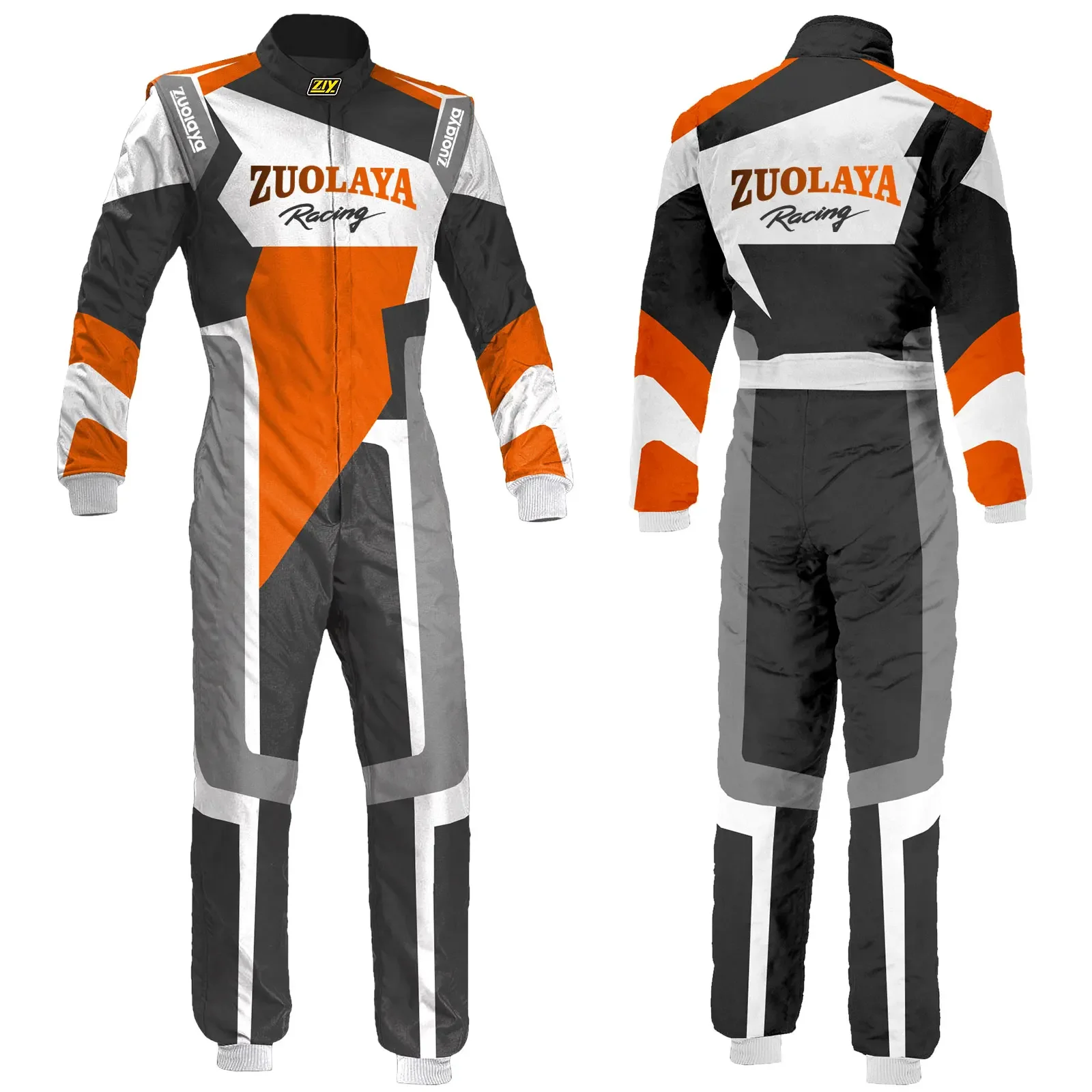 Go Kart Race Nylon / Cotton Suits  Auto One Piece Overall F1 Fireproof Racing Suit Wear